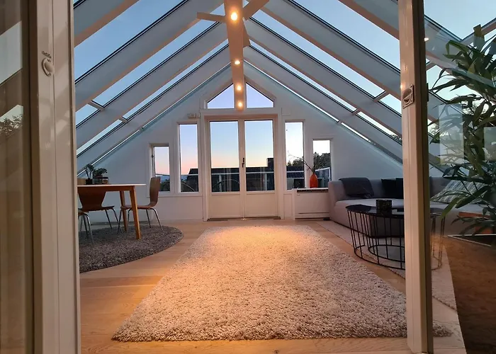 Glass Roof Private Loft In Tromso